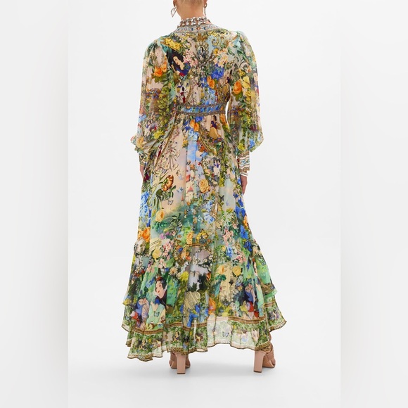 Long Button Front Jewels Dress The Kindest One Of All Snow White Disney - Picture 6 of 9